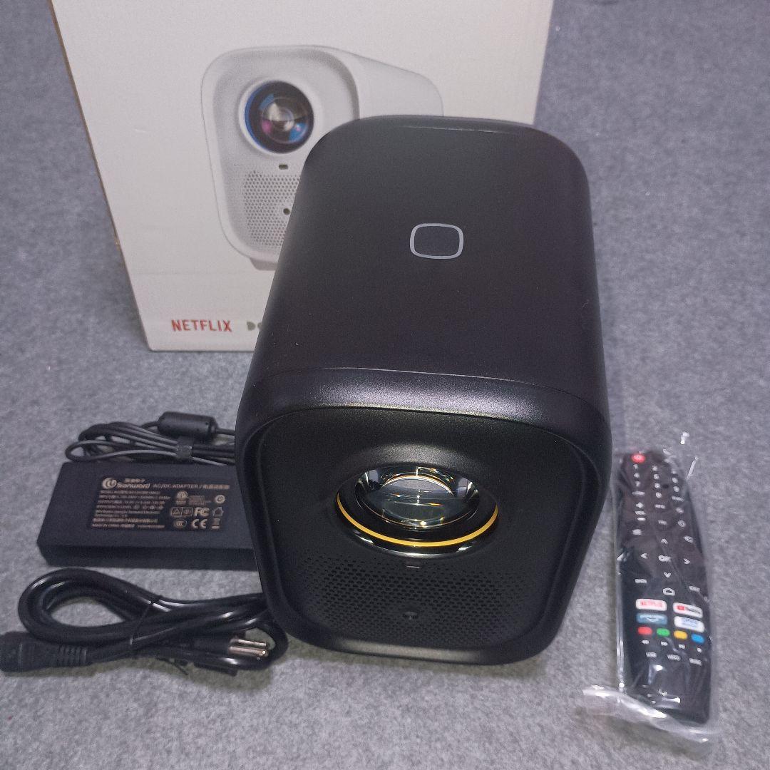 ラスト 新品 Netflix公式認定 プロジェクター COI UNO5 Q1 黒