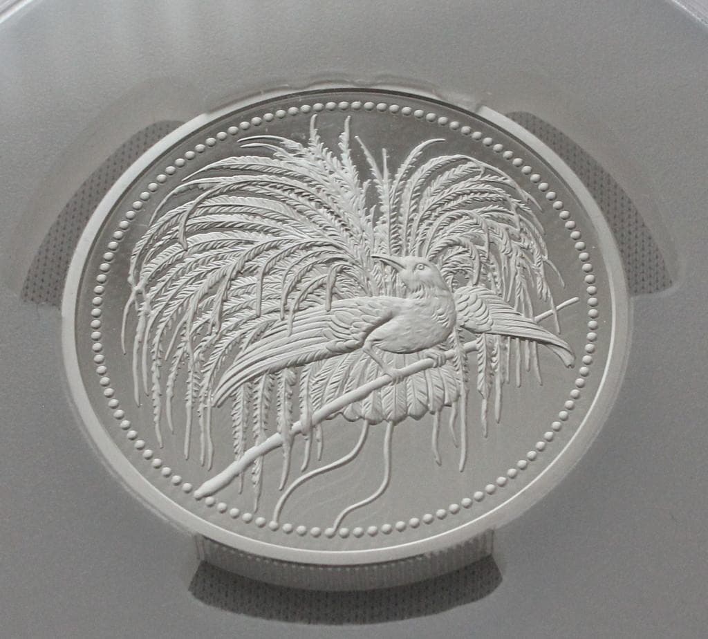 ひこさん専用2020年 パプアニューギニア極楽鳥 20PCGS PR70DCAM