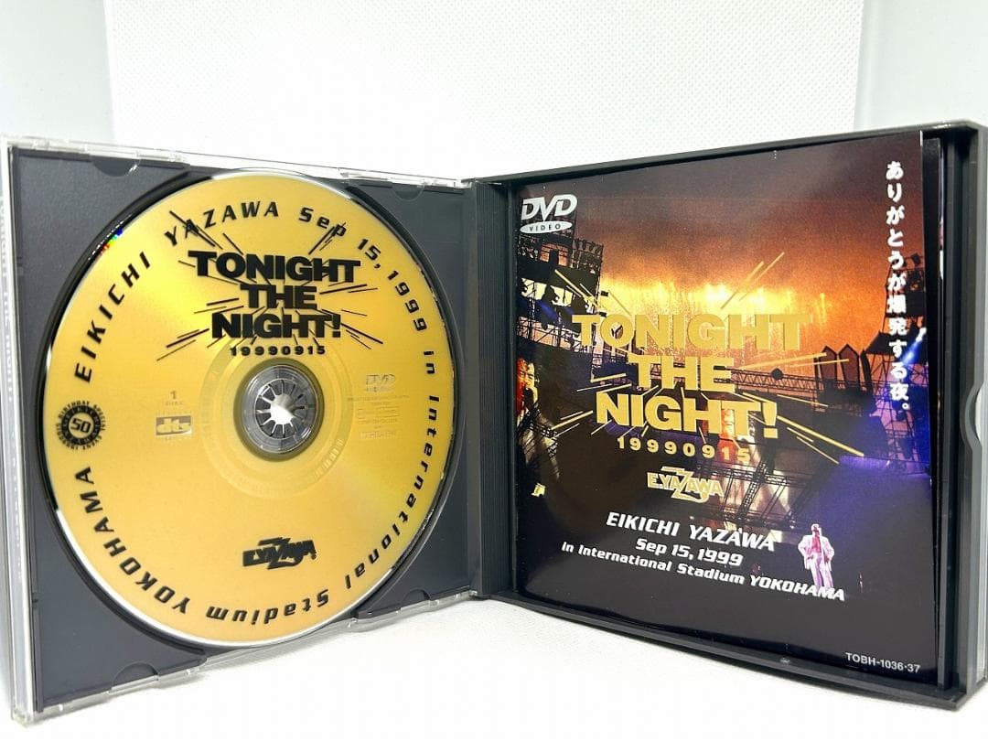 矢沢永吉 【廃版・良好品】 TONIGHT THE NIGHT ! 帯付属品