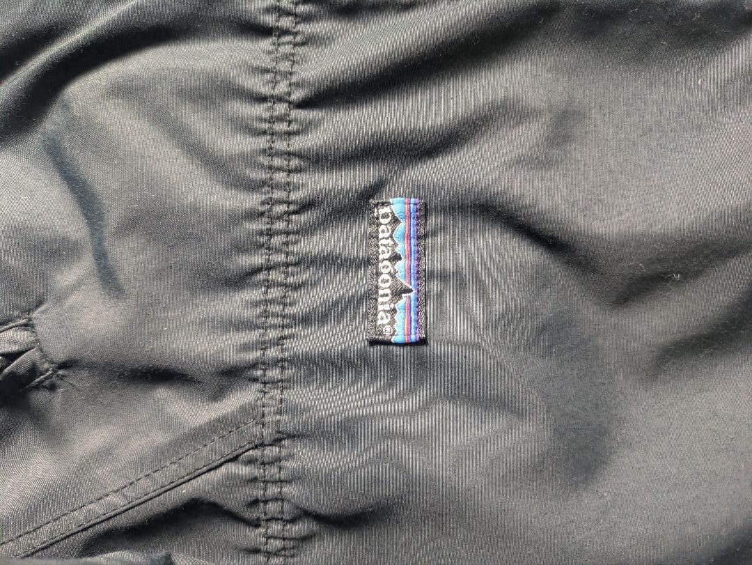 Patagonia ブラック シェルドシンチラジャケット S　usa