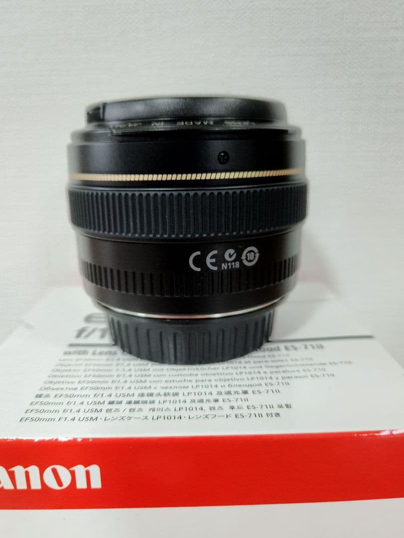 Canon キヤノン EF50mm F1.4 USM 単焦点レンズ
