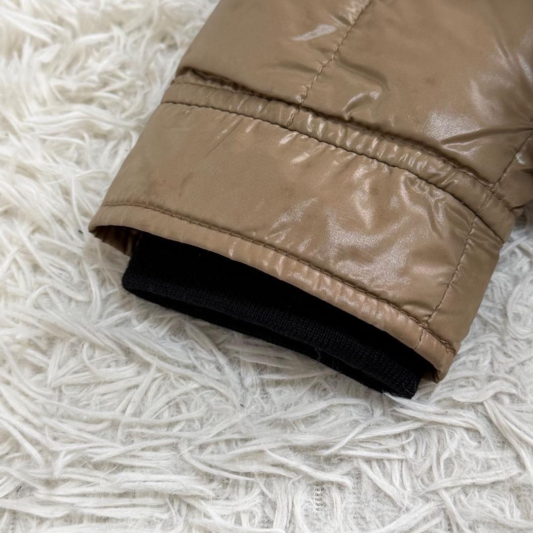 17090✨モンクレール ダウンジャケット サイズ3 フード着脱 カーキ