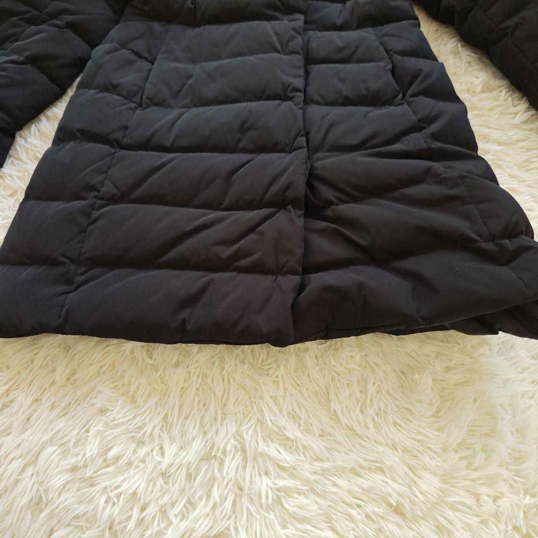 【美品✨】theory セオリー ロングダウンコート Aライン M ブラック