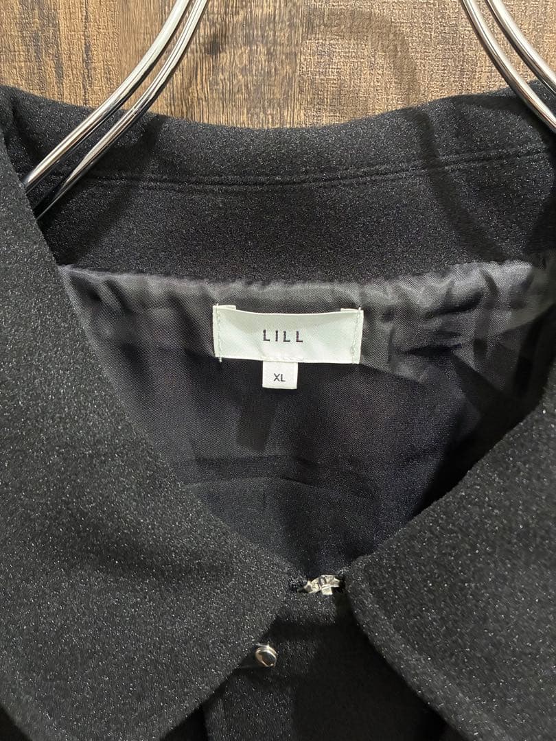 美品 LILL リル ショート丈 メルトン ファイヤーマン ブルゾン XL
