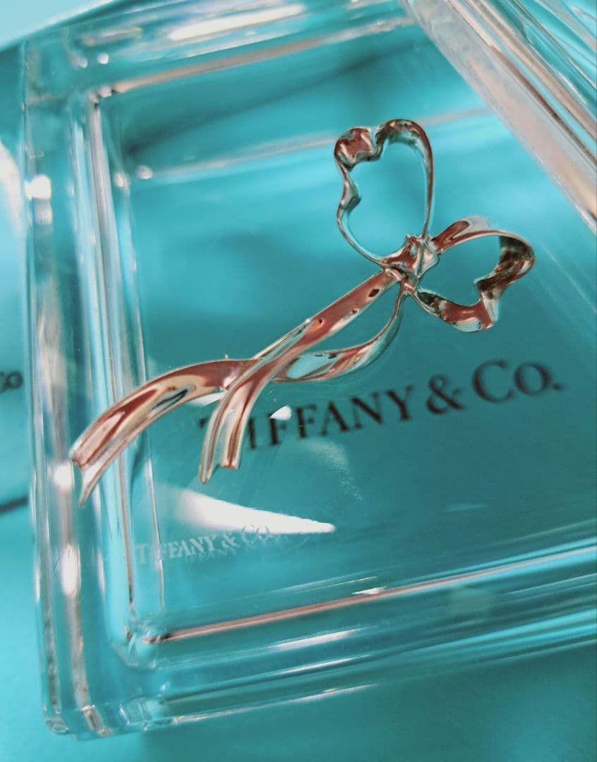 ティファニー リボン ヴィンテージ ブローチ