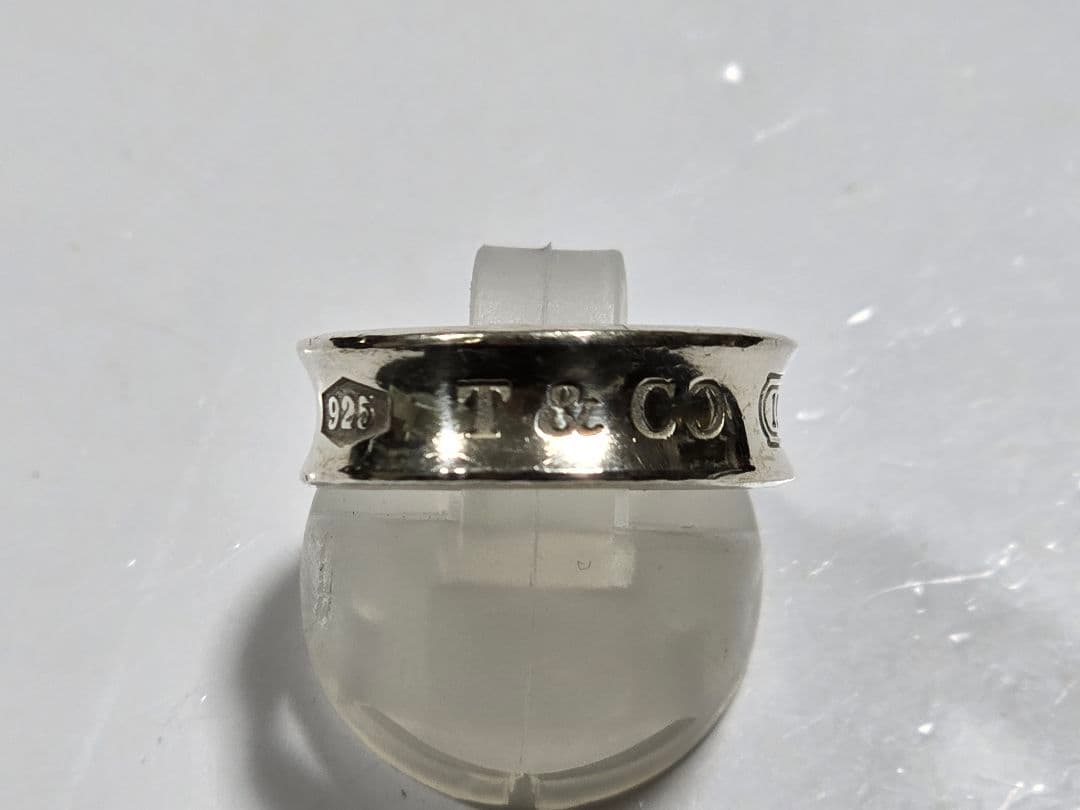 Tiffany & Co. ナロー 1837 シルバー925 約6.1g 11号