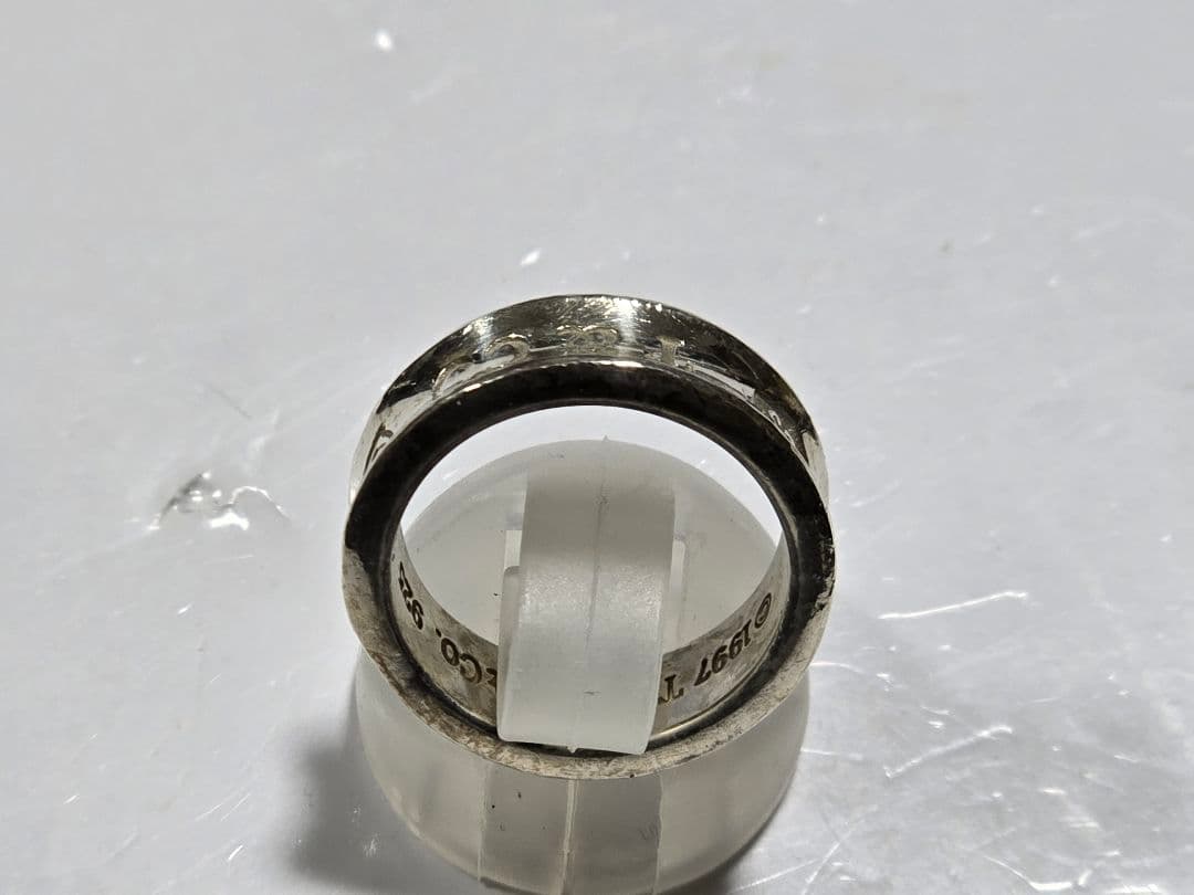 Tiffany & Co. ナロー 1837 シルバー925 約6.1g 11号