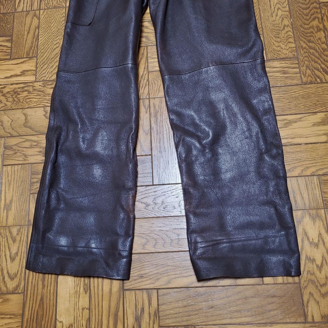 90年代レザーオーバーオール