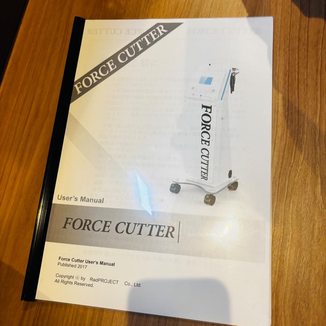 ForceCutter フォースカッター　美容機器　正規品　予備ヘッド付