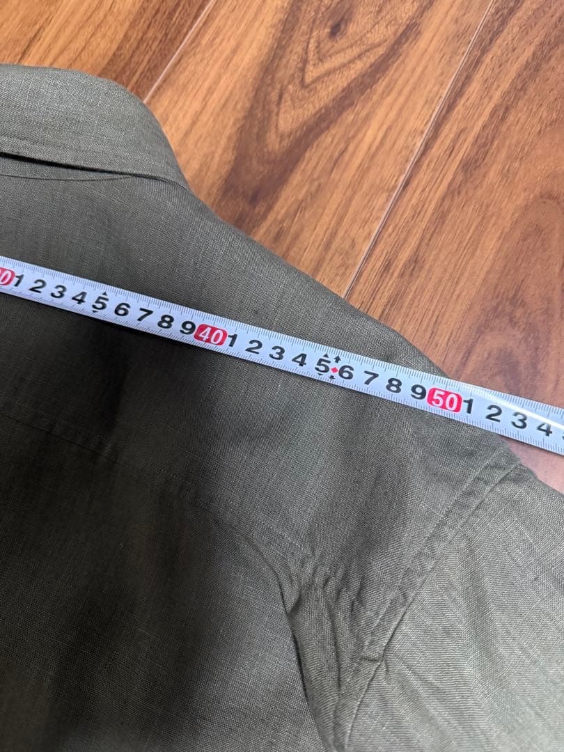 wafu リネンシャツ