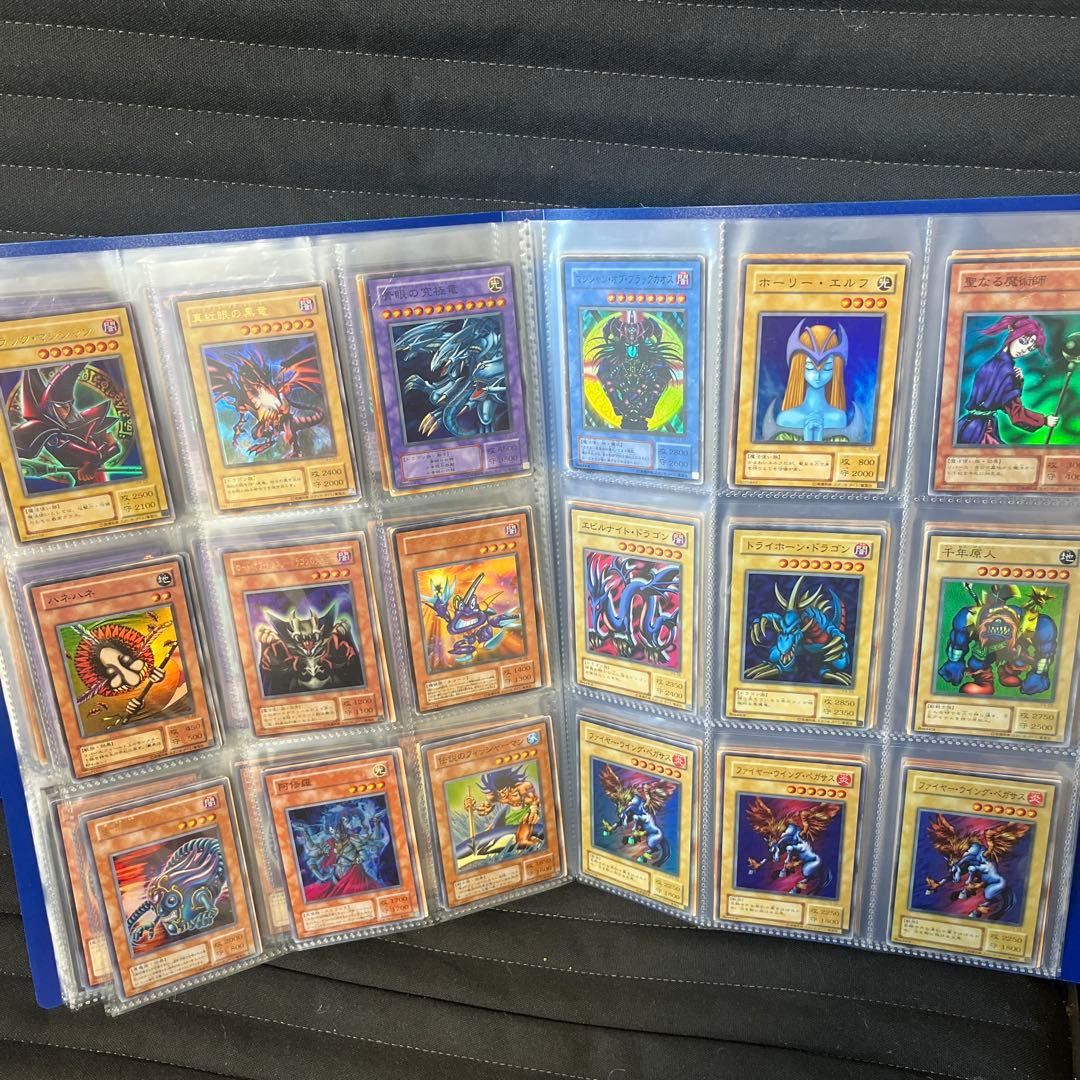 遊戯王　初期2期等　コレクションファイルまとめ売り　スーパー以上のみ180枚