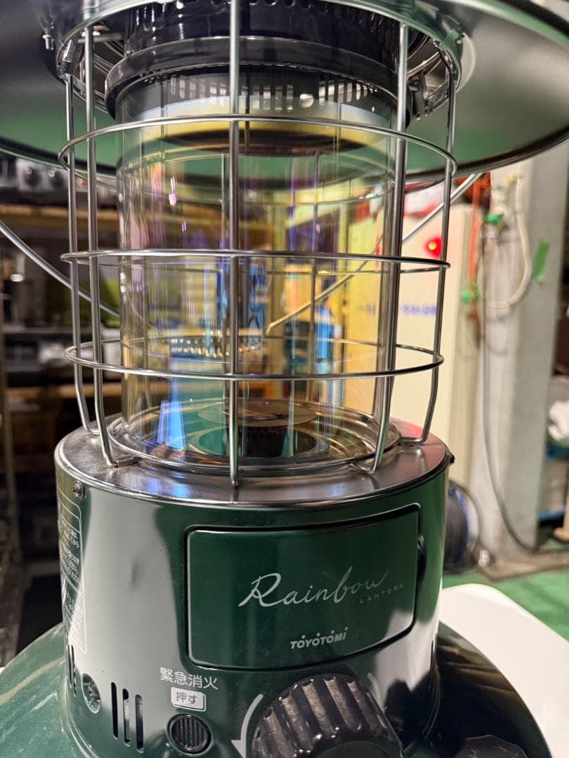 TOYOTOMI 式石油ストーブ RL-25N レインボー グリーン