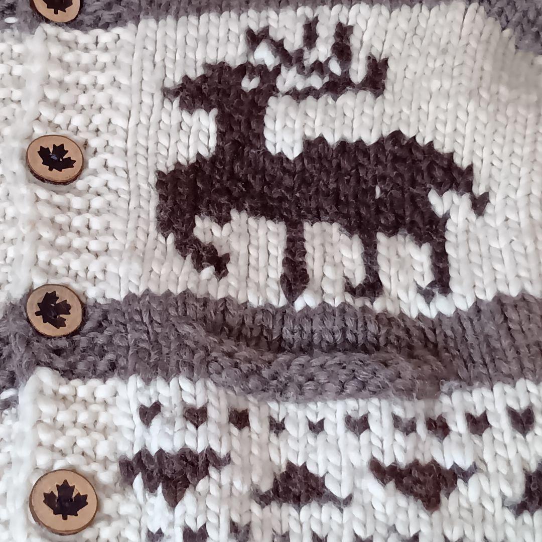 ダイさん専用　カナダ製　メンズ　カウチンセーター　Lサイズ