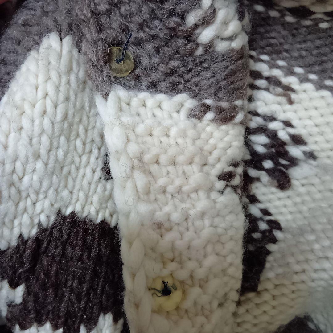 ダイさん専用　カナダ製　メンズ　カウチンセーター　Lサイズ