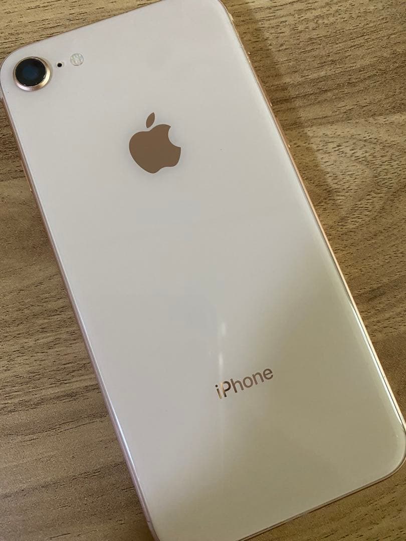 iPhone8 ローズゴールド 本体　バッテリー最大容量100%　iPhone