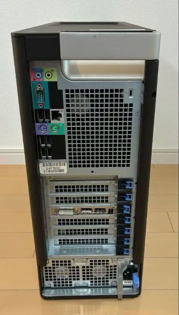 Windowsデスクトップ DELL PRECISION T5600 Xeon x 2/64GB/480GB