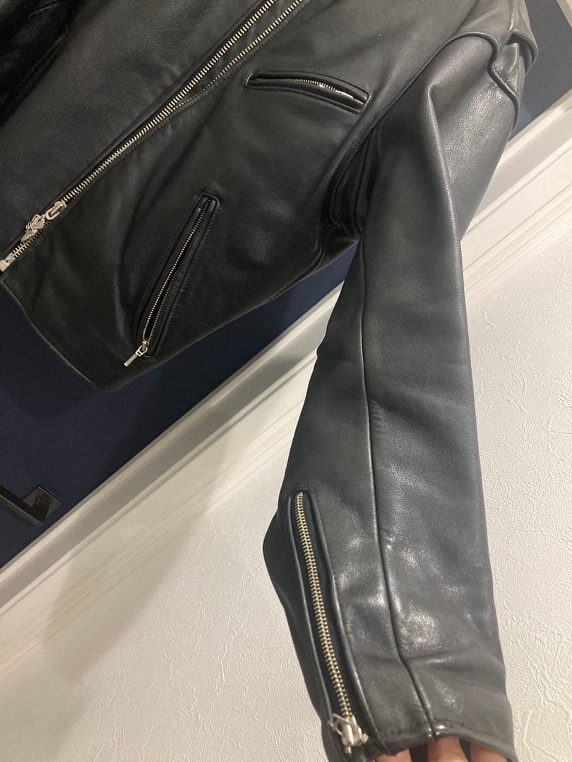 Harley-Davidson シングルライダースジャケット XL ブラック