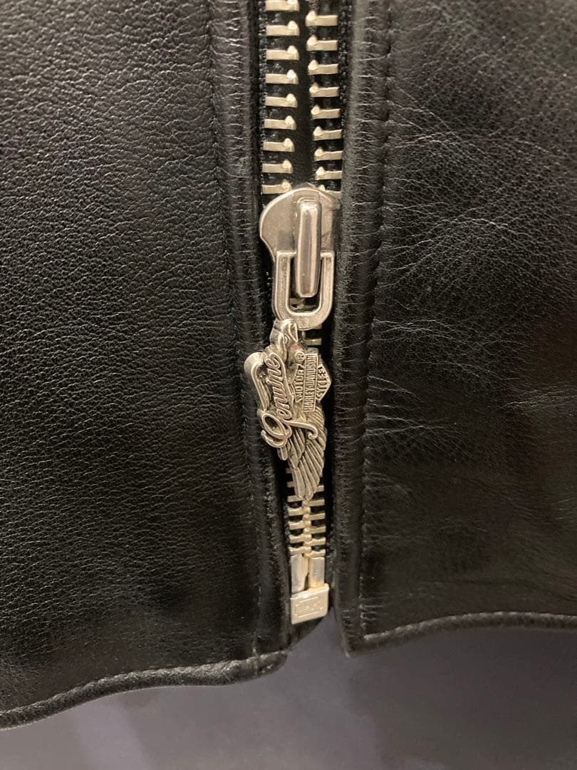 Harley-Davidson シングルライダースジャケット XL ブラック