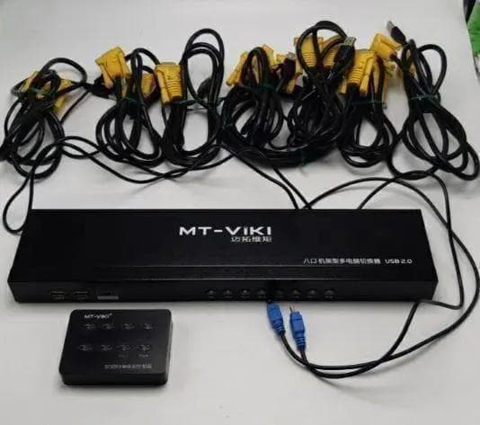 VGAスイッチ8ポートUSB2.0 パソコン切り替え器 VGA切替器 8入力