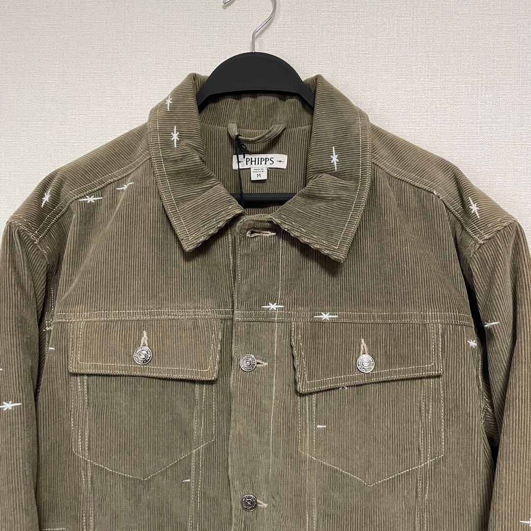【最終値引】【美品】Phipps 中綿 コーデュロイ トラッカー ジャケット