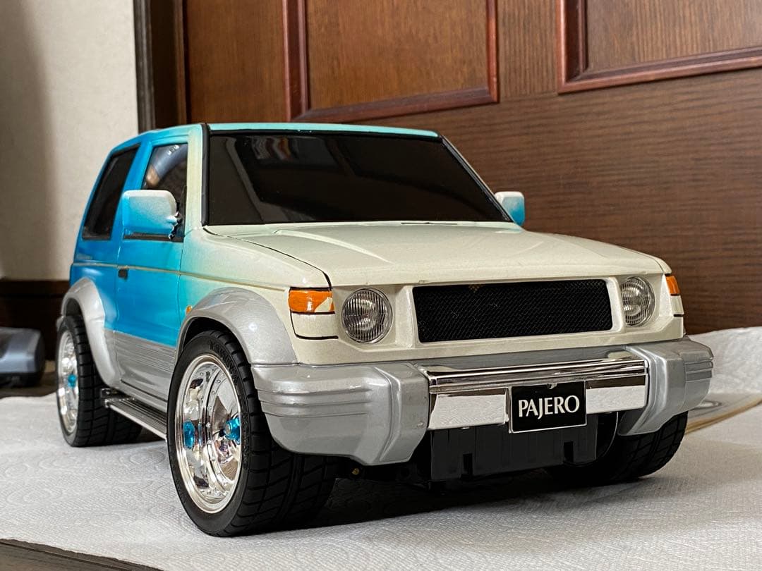 タミヤRCパジェロ ローダウンカスタム仕様（美品）プロポ、メカ付き