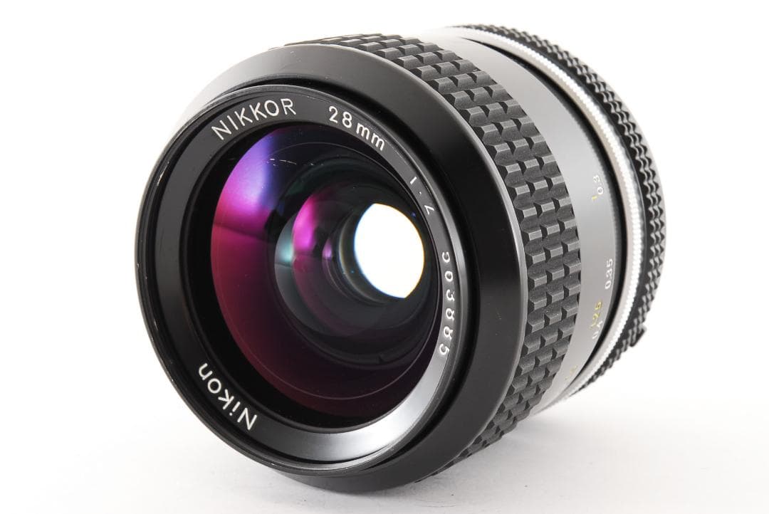 【動作確認済・超希少】ニコン NIKKOR 28mm F2 広角 #891803
