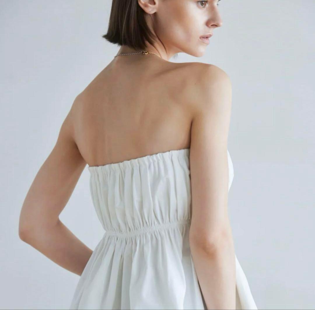 【タグ付き新品】searoomlynnウエストShapeパッドinベアトップス白