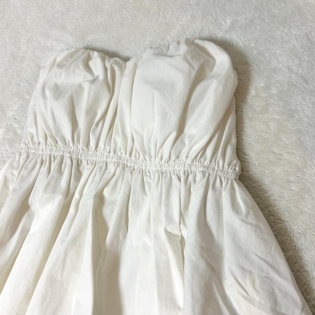 【タグ付き新品】searoomlynnウエストShapeパッドinベアトップス白