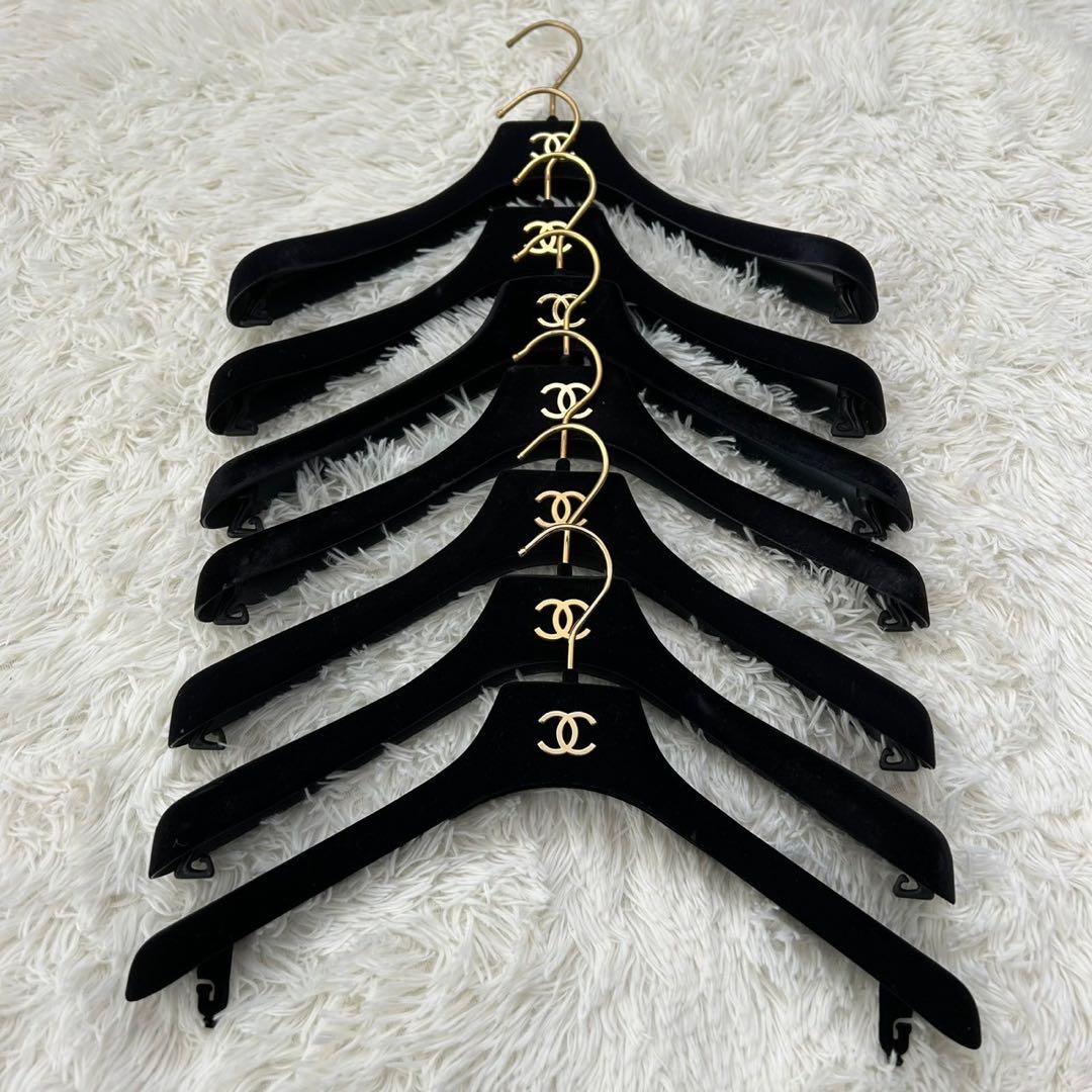 CHANEL ガーメントケース3枚&ハンガー10本セット　ココマーク