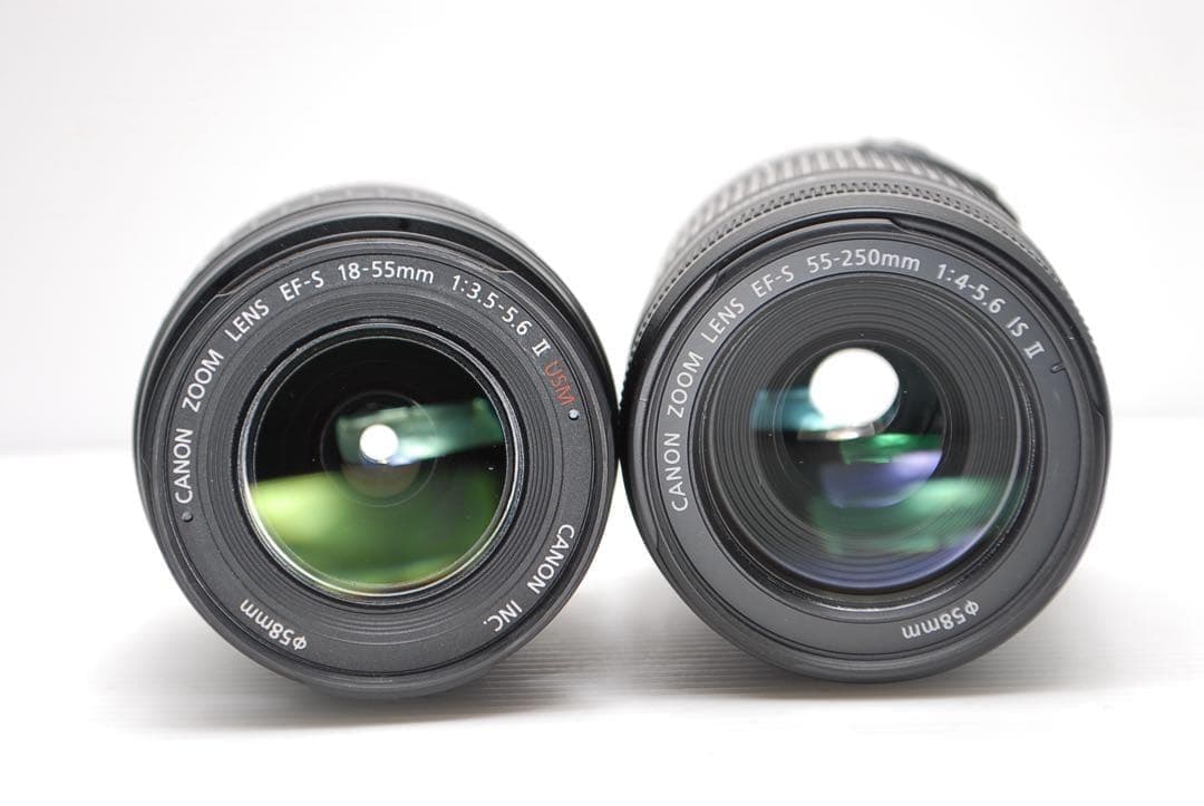 ⭐︎Canon kiss X8i⭐︎ダブルレンズセット美品 連写性能が高い 美品