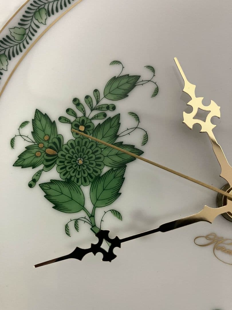 ヘレンド　ウィーンの薔薇　　時計