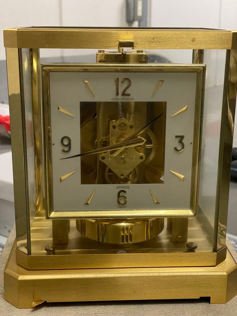 ジャガールクルト アトモス置 時計空気時計 現状品（止まっています）