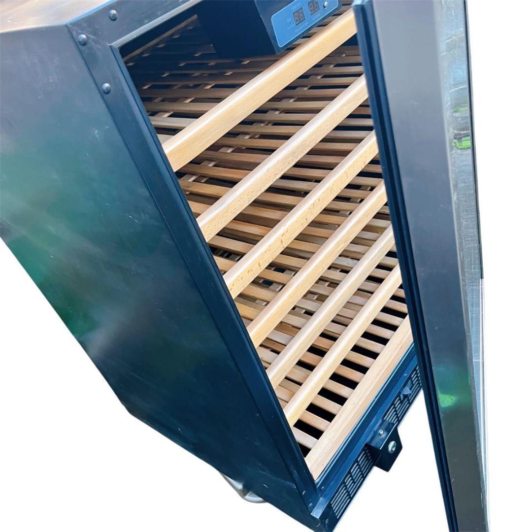 50本収納 ワインセラー ダンビー DWC512BLS 冷蔵庫 ワインラック