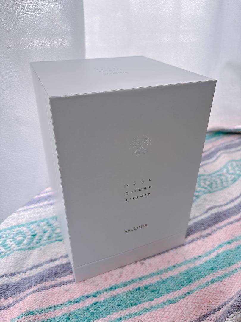 【新品未使用】SALONIA スチーマー PURE BRIGHT STEAMER