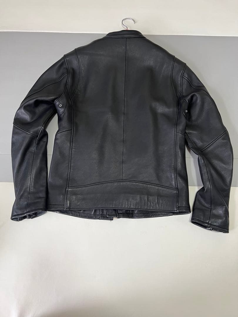 BEAUTY&YOUTH レザー シングルライダース M ブラック 羊革