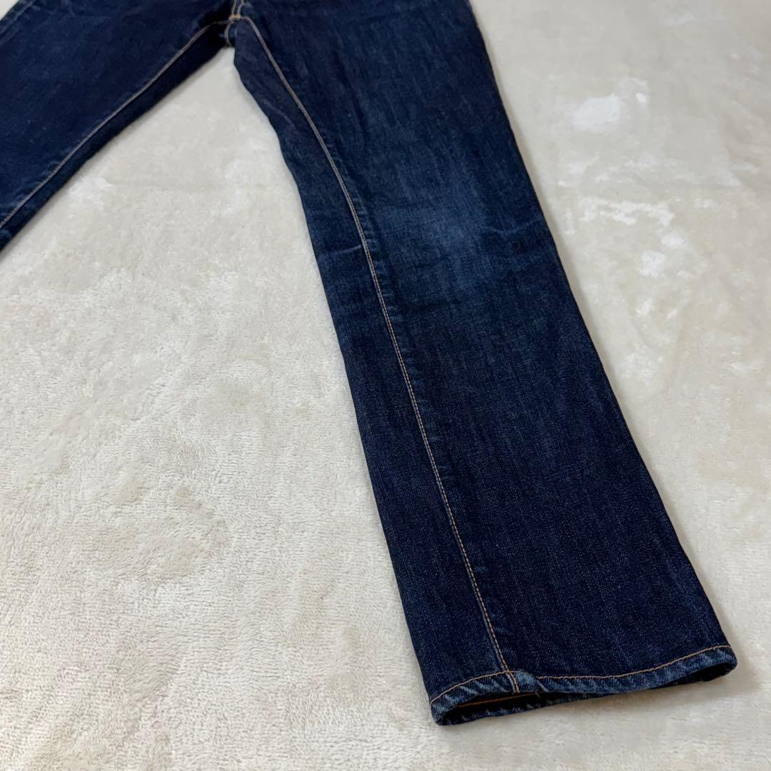 EVISU エヴィス donna ドンナ 大黒ペイント デニム ジーンズ W26