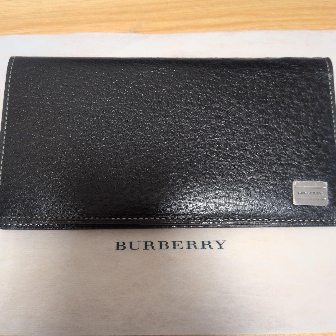 BURBERRYの長財布(BLACK)