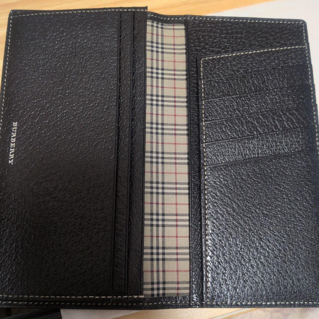 BURBERRYの長財布(BLACK)