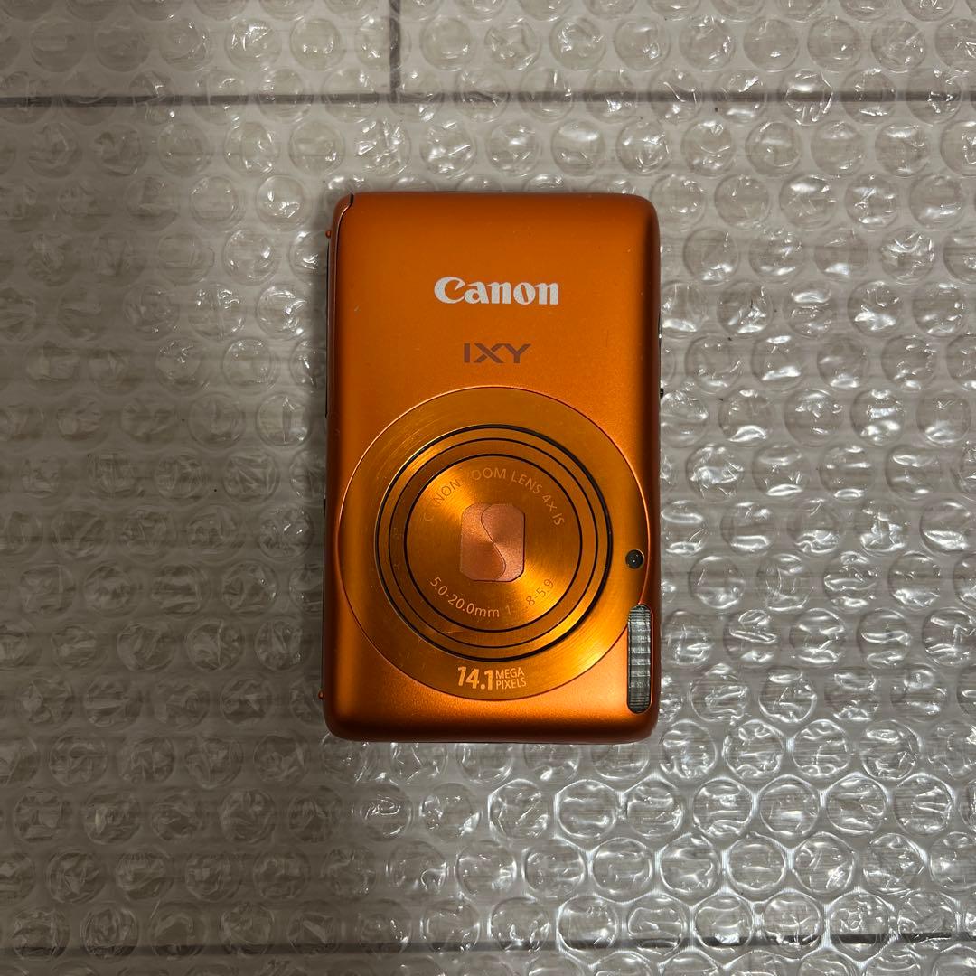 デジカメ　Canon IXY 400F オレンジ