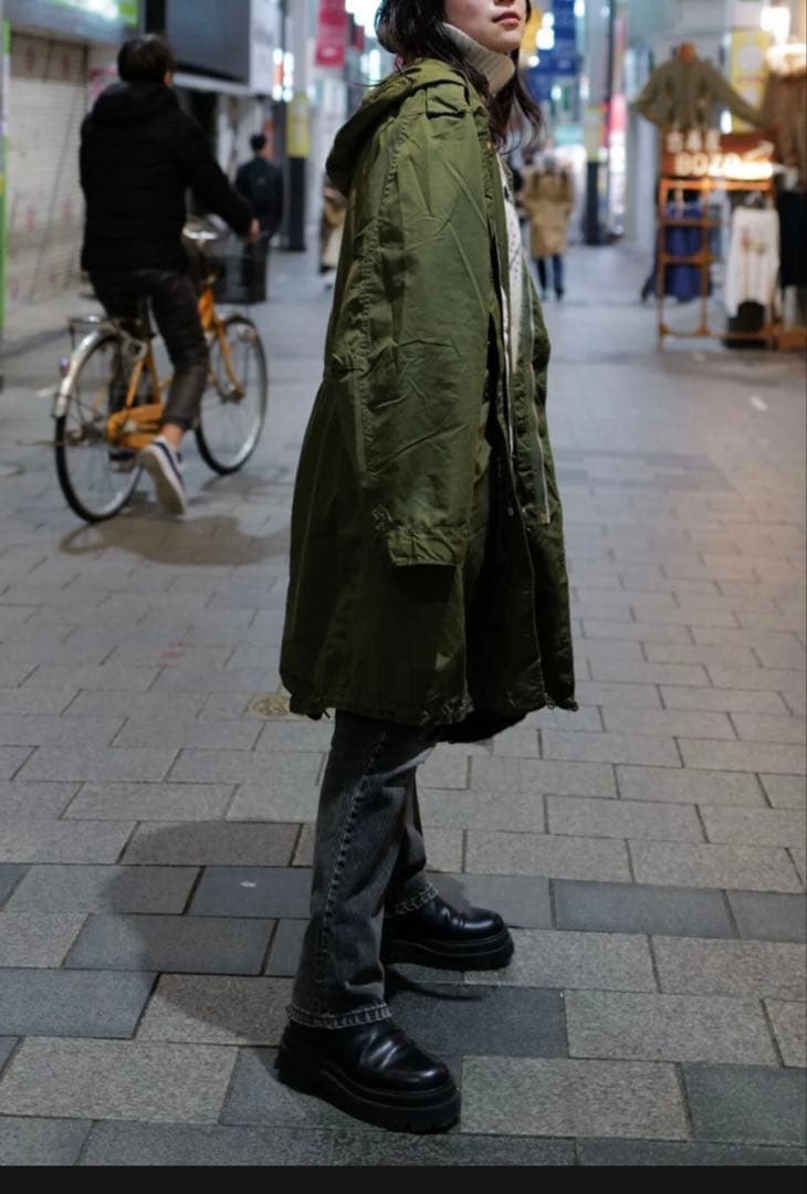 極美品　米軍実物 M51 フィッシュテールパーカー モッズコート L