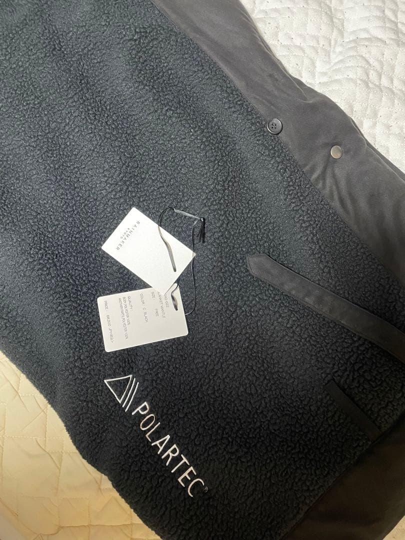 RAINMAKER BLANKET MANTLE 24AW 黒