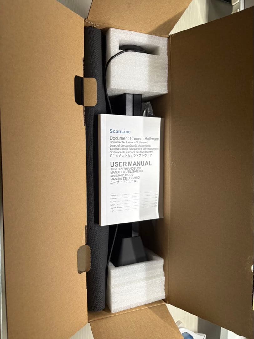 ドキュメントカメラ スキャン機能付き