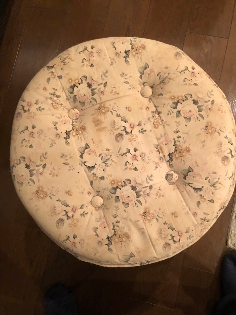 ラタン製ドレッサー・鏡台 スツール付き（首都圏在住の方のみ）