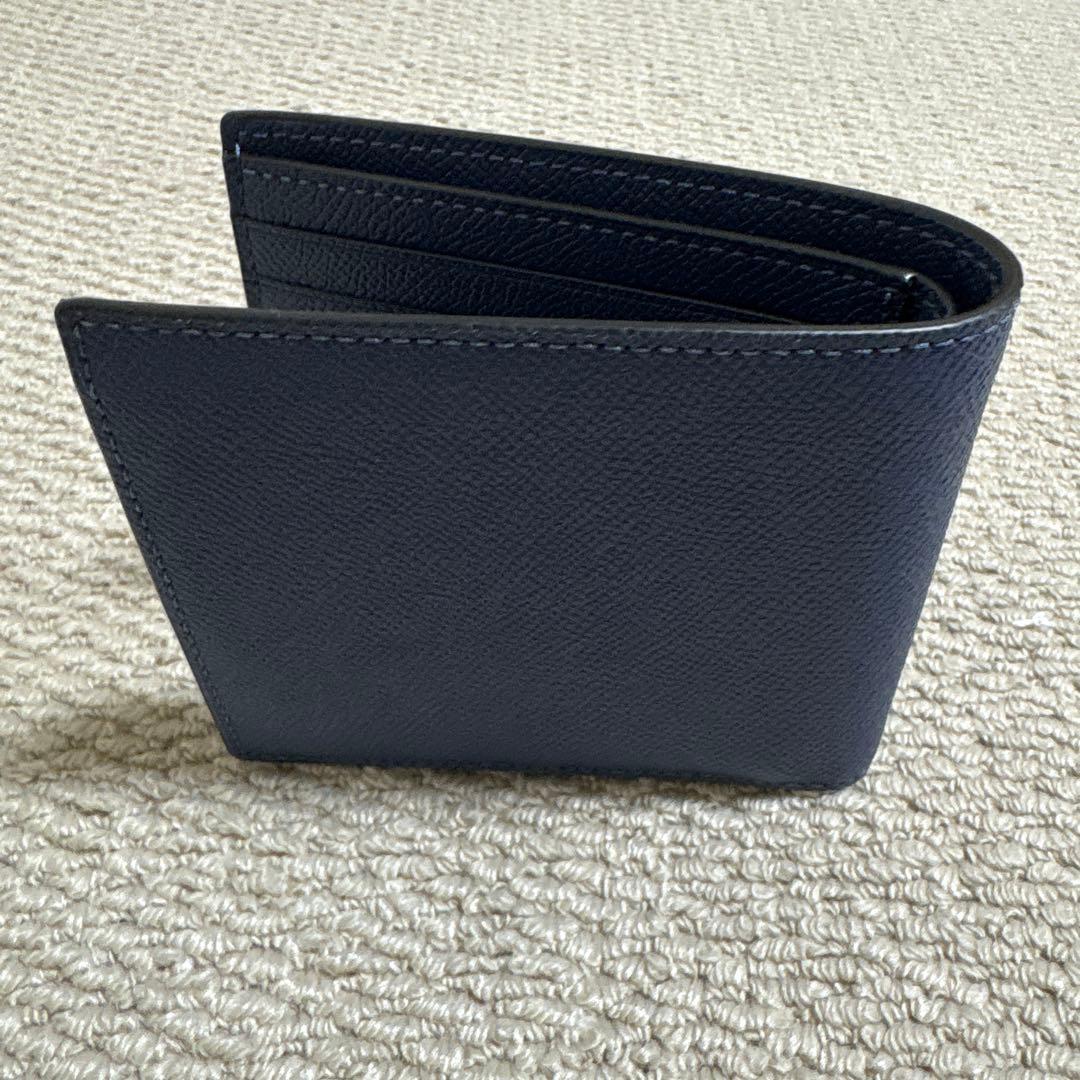 新品未使用品COACH 折り財布 新品ミッドナイトネイビー最新作 限定品