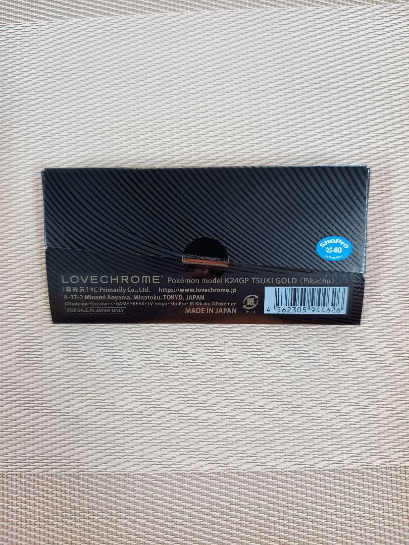 【新品★レア】ラブクロム ポケモン モデル K24GPツキ ゴールド ピカチュウ