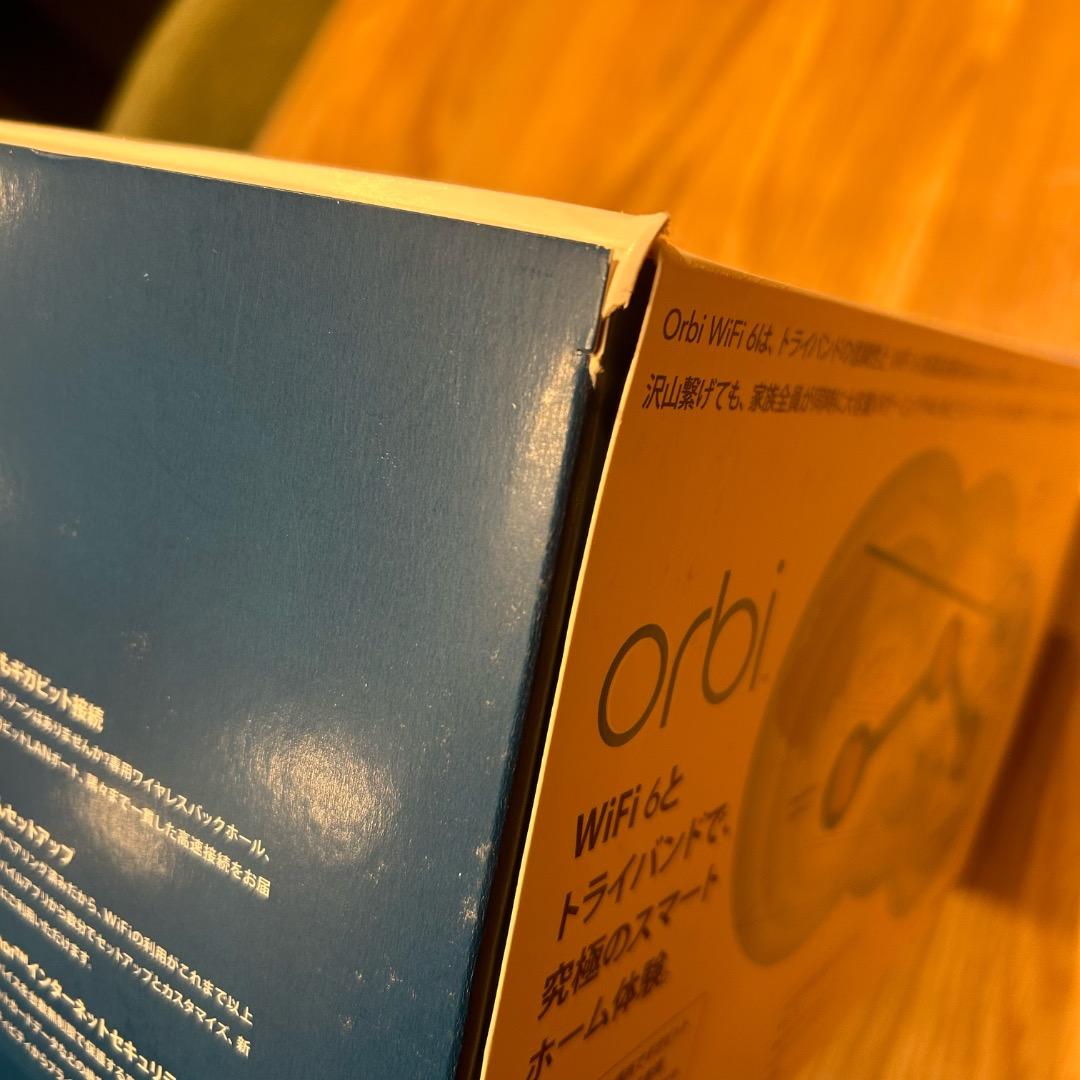 【開封済 テスト使用のみ超美品】ネットギア orbi メッシWiFiルーター3台