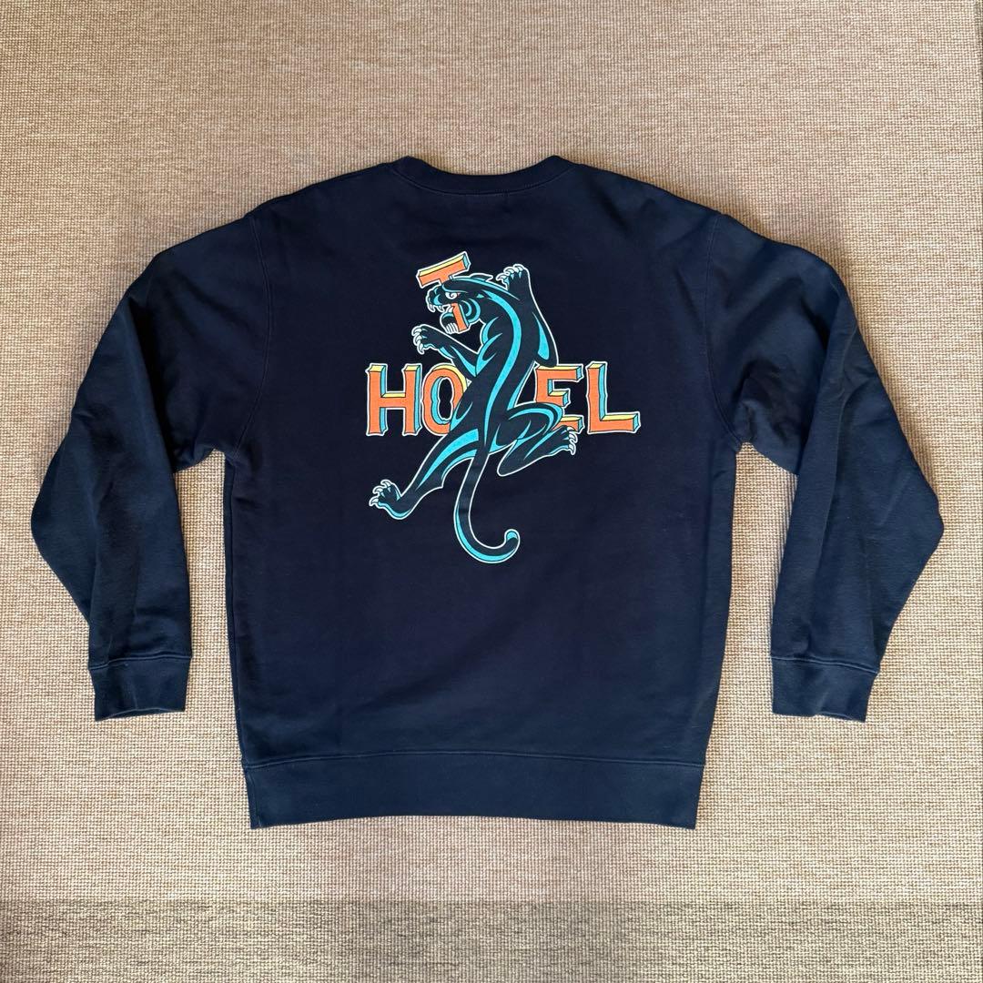 TSY×HOTEL BLACK PANTHER SWEAT / BLACK