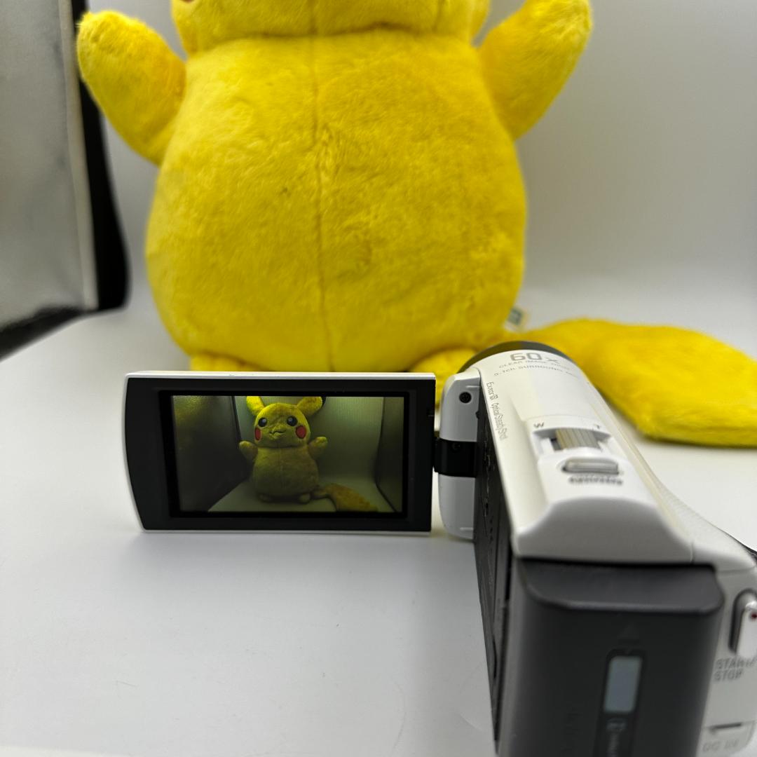 【概ね美品】ソニー SONY Handycam ホワイト HDR-CX420