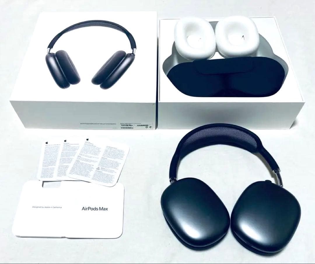 APPLE AirPods Max スペースグレイ 動作良好 アップル