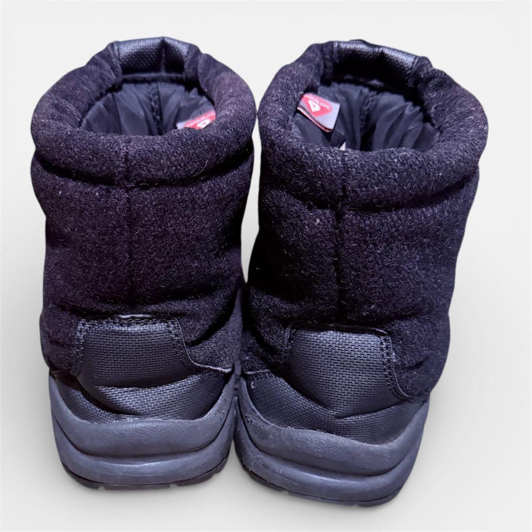 【美品】ノースフェイス ヌプシ ブーティー ウール V ショート 25cm 黒